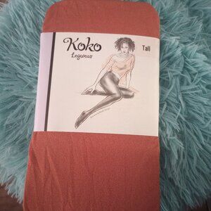 Koko tights caramel color size Tall New!